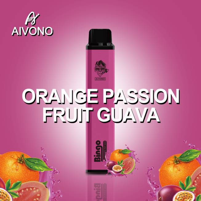 Aivono AIM BINGO 4000 Orange Passionfruit Guava - 82P6132 Best Disposable Vape Singapore