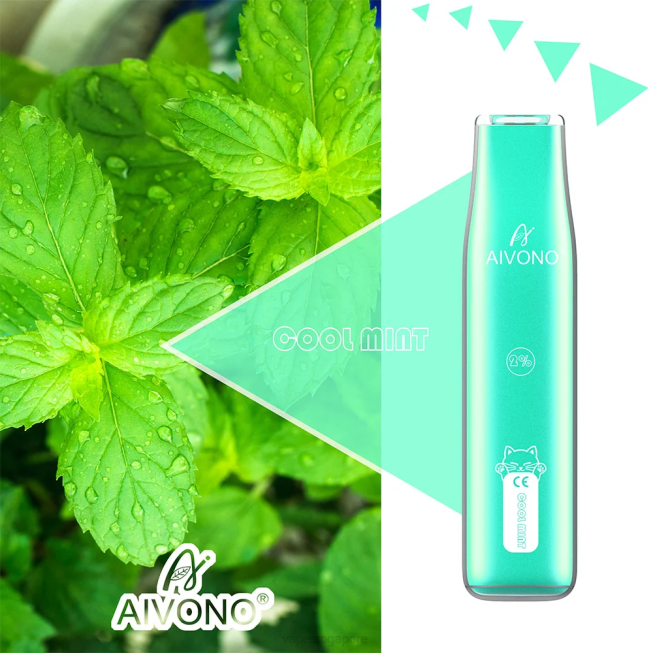 Aivono AIM CAT 400 Cool Mint - 82P6336 Disposable Vape Singapore