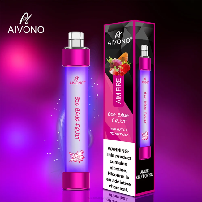 Aivono AIM FIRE 1000 Big Bang Fruit - 82P6325 Vape Supplier Singapore