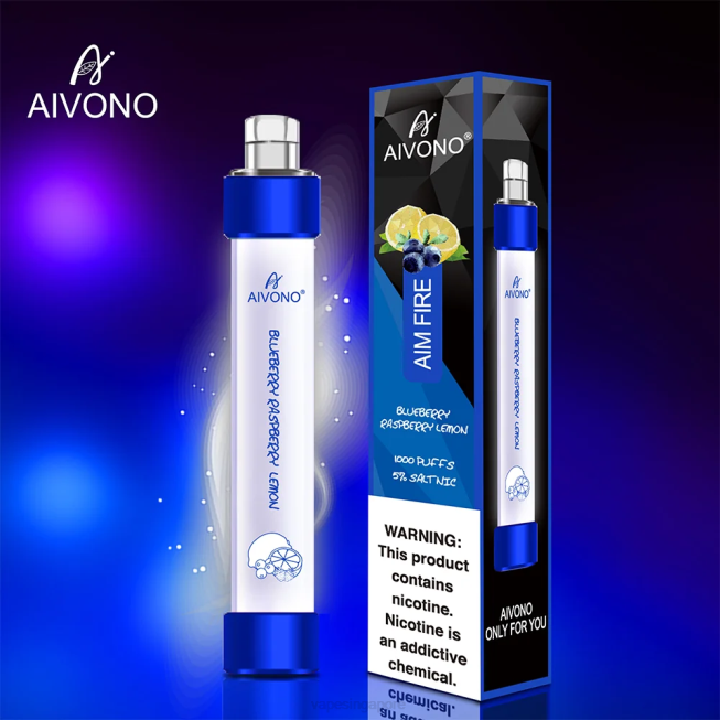 Aivono AIM FIRE 1000 Blueberry Raspberry Lemon - 82P6327 Disposable Vape Singapore