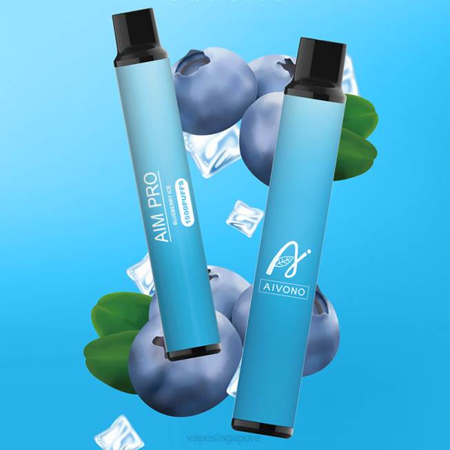 Aivono AIM PRO 1500 Blueberry Ice - 82P6163 Vape Supplier Singapore