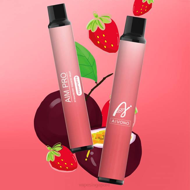 Aivono AIM PRO 1500 Strawberry Passion Fruit - 82P6162 Vape Wholesale Supplier