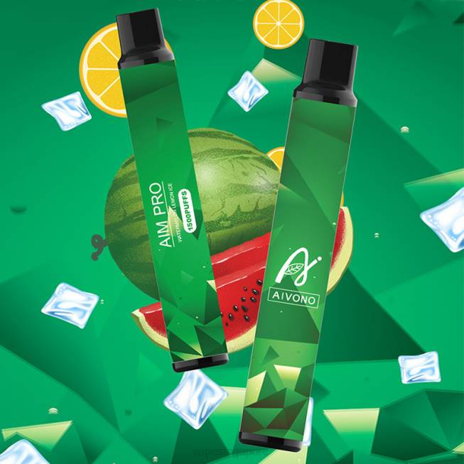 Aivono AIM PRO 1500 Watermelon Lemon Ice - 82P6166 Disposable E Cigarette Singapore