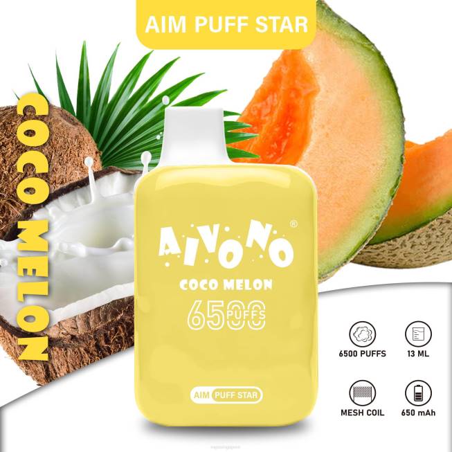 Aivono AIM PUFF STAR 6500 Coco Melon - 82P6297 Vape Wholesale Supplier