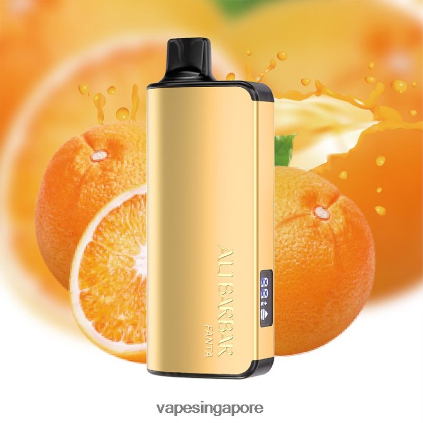 Best Disposable Vape Singapore ZB848033 Alibarbar Ingot 20000 Disposable Vape California Sunset