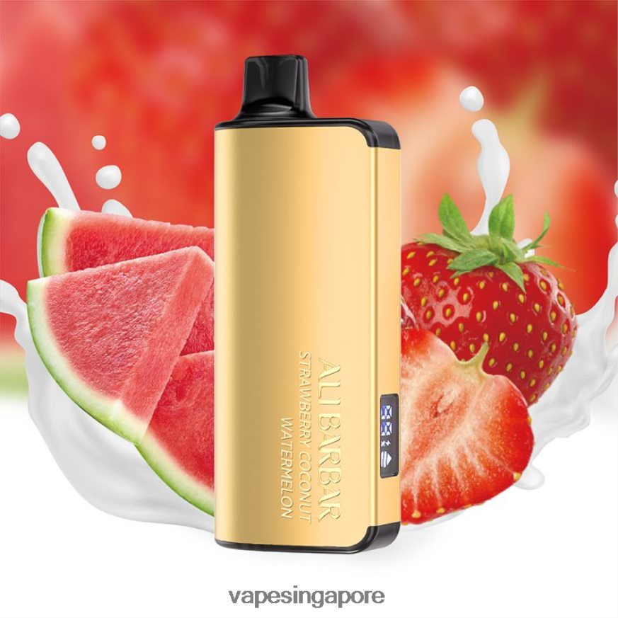 Vape Wholesale Prices ZB848043 Alibarbar Ingot 20000 Disposable Vape Strawberry Coconut Watermelon
