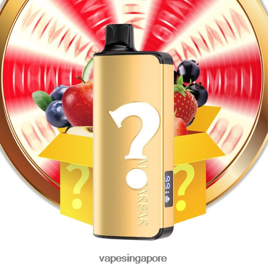 Vape Wholesale Supplier ZB848036 Alibarbar Ingot 20000 Disposable Vape Flavour Roulette