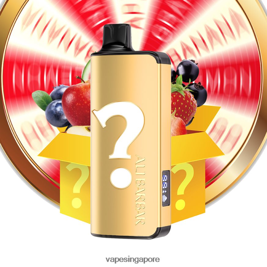 Vape Supplier Singapore ZB848019 Alibarbar Ingot 9000 Disposable Vape Flavour Roulette