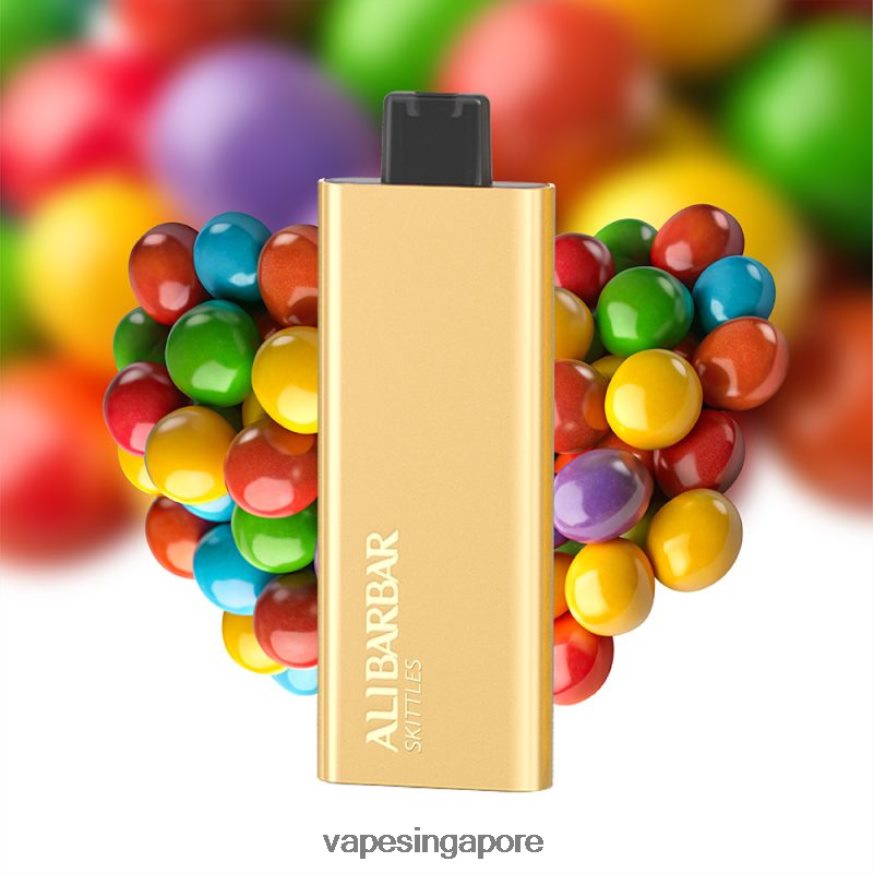 Best Disposable Vape Singapore ZB848060 Alibarbar Pandora 7000 Disposable Vape Rainbow Candy