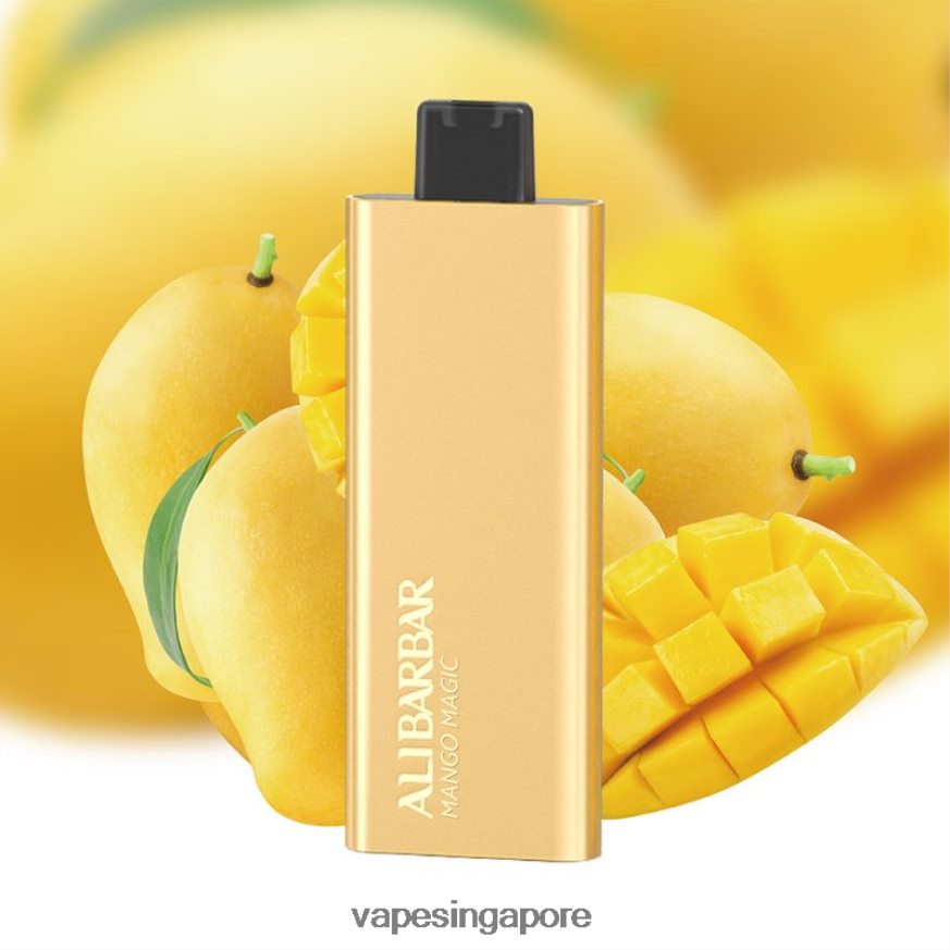 Disposable E Cigarette Singapore ZB848067 Alibarbar Pandora 7000 Disposable Vape Mango Magic