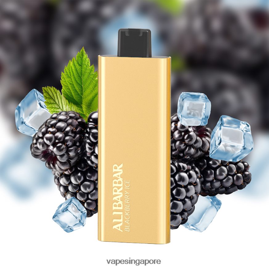 Disposable Vape SG ZB848050 Alibarbar Pandora 7000 Disposable Vape Blueberry Blast