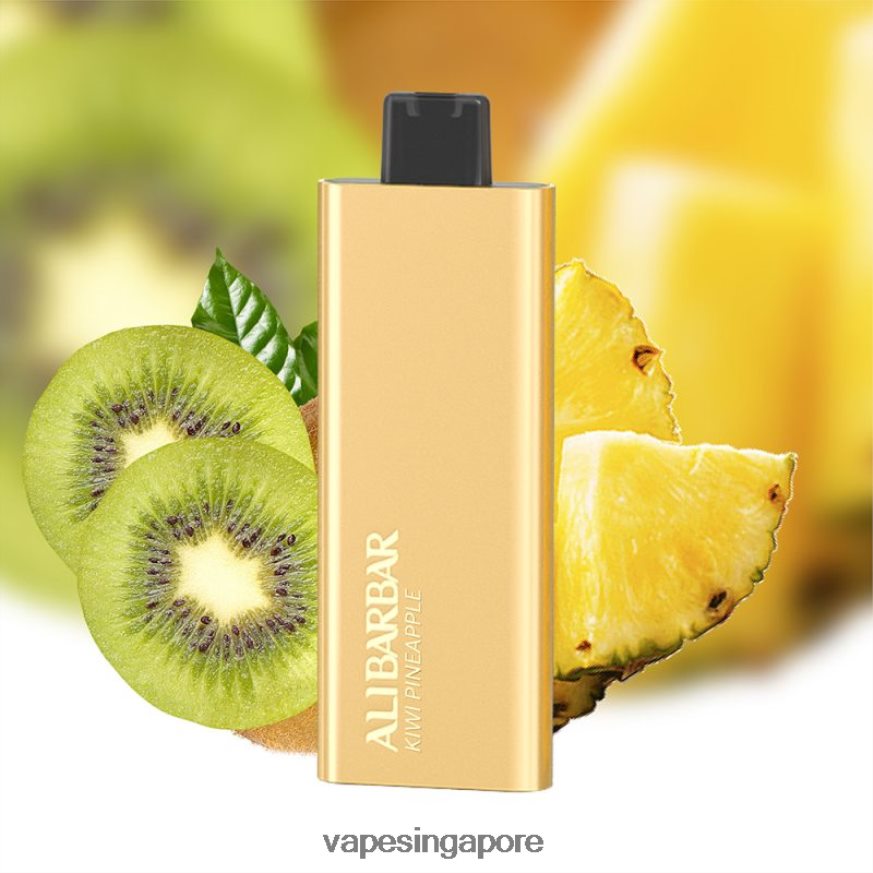 Disposable Vape Singapore ZB848057 Alibarbar Pandora 7000 Disposable Vape Kiwi Pineapple