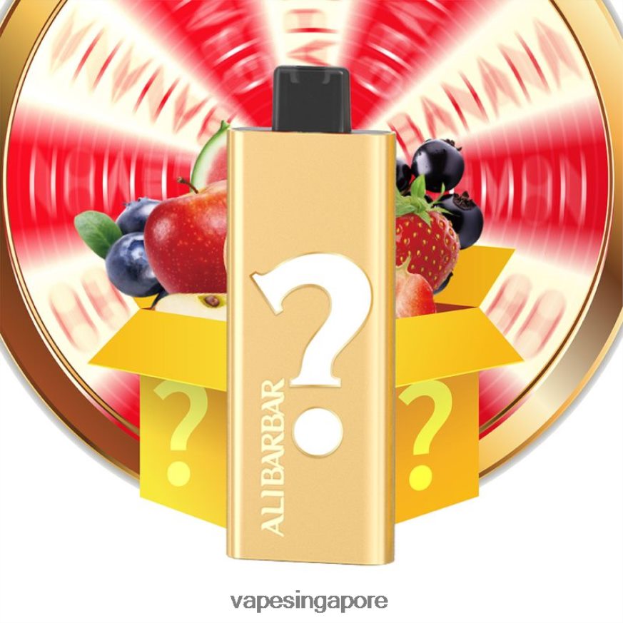 Vape Supplier Singapore ZB848055 Alibarbar Pandora 7000 Disposable Vape Flavour Roulette