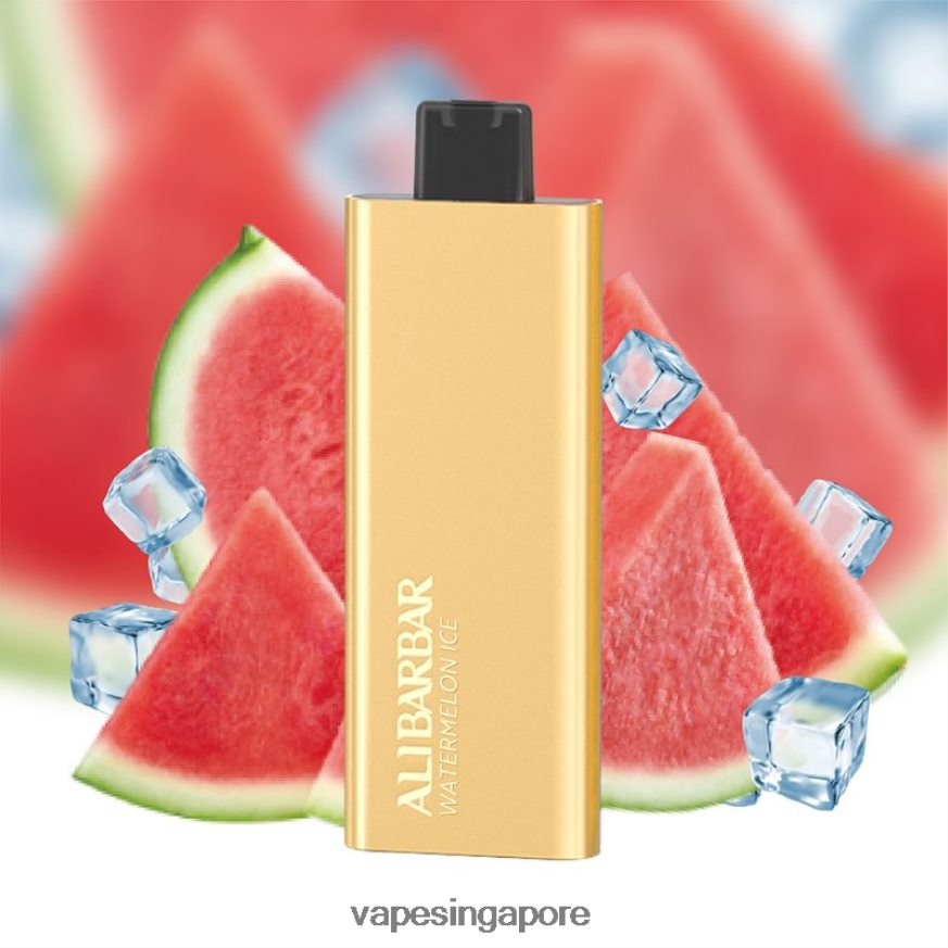 Vape Supplier Singapore ZB848064 Alibarbar Pandora 7000 Disposable Vape Watermelon Ice