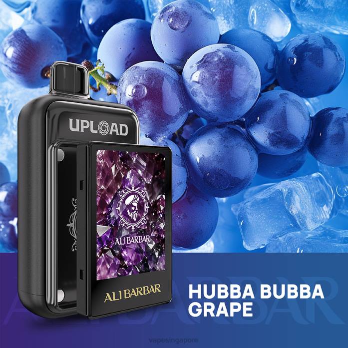 Disposable E Cigarette Singapore Hubba bubba grape | Alibarbar Upload 084D115