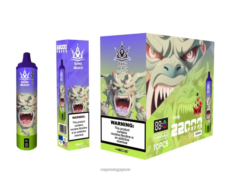 Bang Beach 22000 Puffs Smart Screen JL06V18 - Vape Wholesale Supplier Vimto