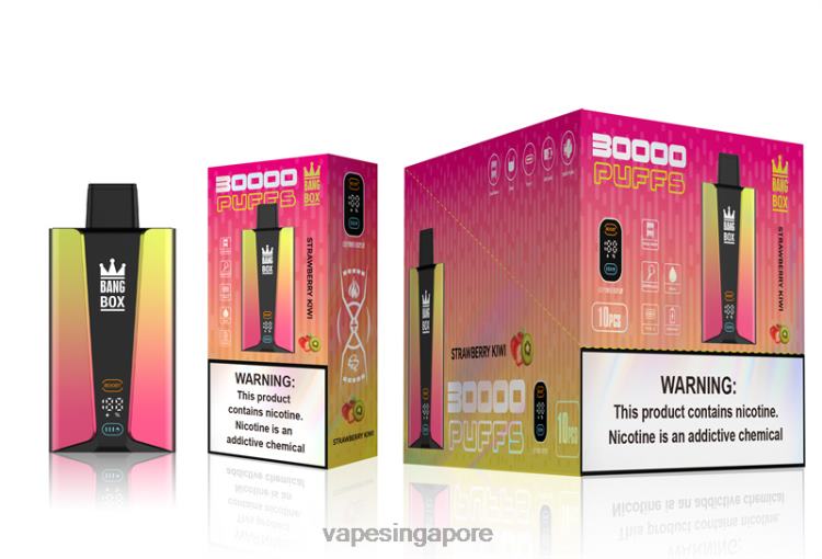 Bang Box 30000 Puffs Smart Screen JL06V74 - Vape Singapore Strawberry Kiwi