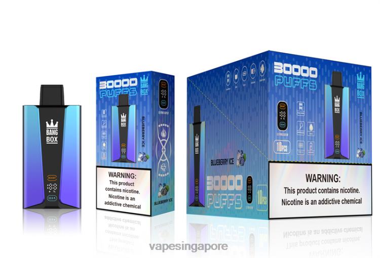 Bang Box 30000 Puffs Smart Screen JL06V79 - Vape Wholesale Prices Blueberry Ice