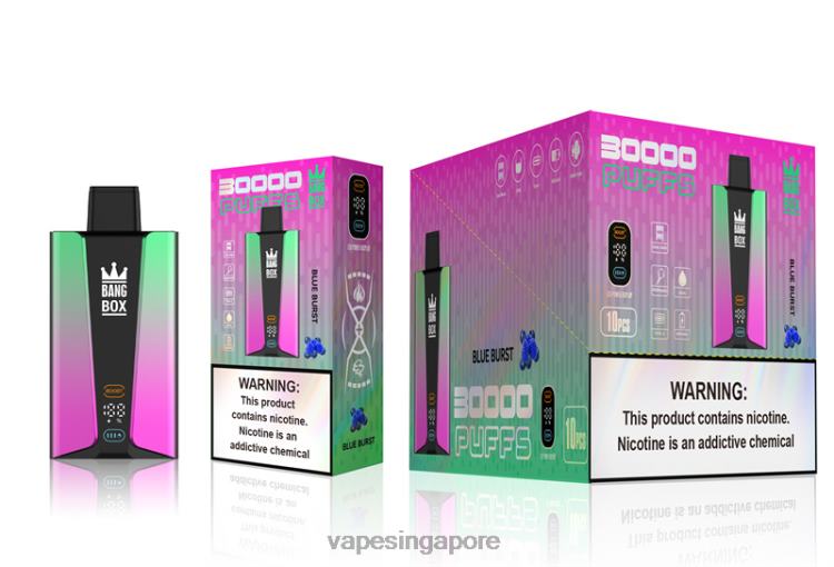 Bang Box 30000 Puffs Smart Screen JL06V82 - Vape Supplier Singapore Blue Burst