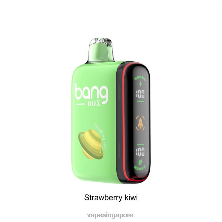 Bang Box 9000-18000 Puffs Intelligent Power Display JL06V27 - Vape Wholesale Supplier Strawberry Kiwi