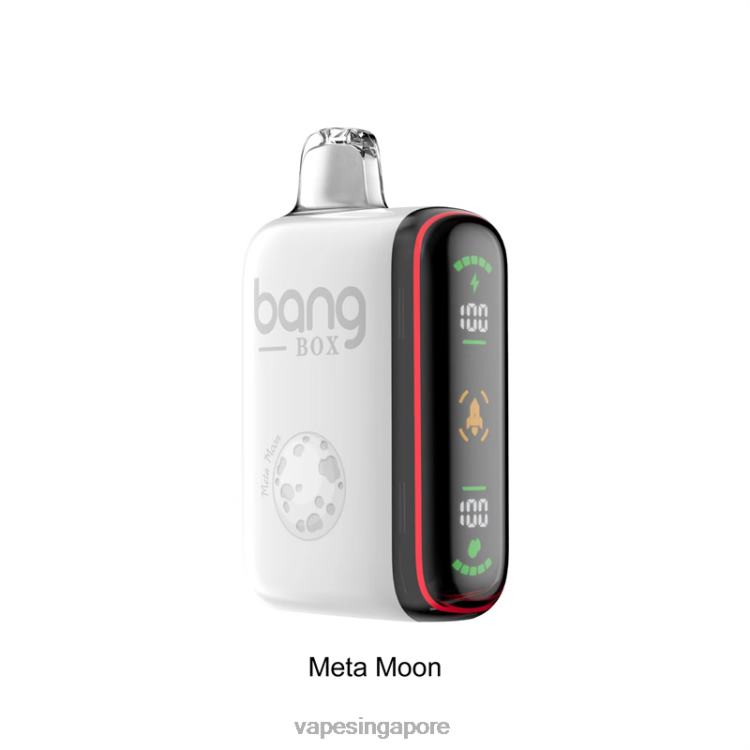 Bang Box 9000-18000 Puffs Intelligent Power Display JL06V33 - Best Disposable Vape Singapore Meta Moon