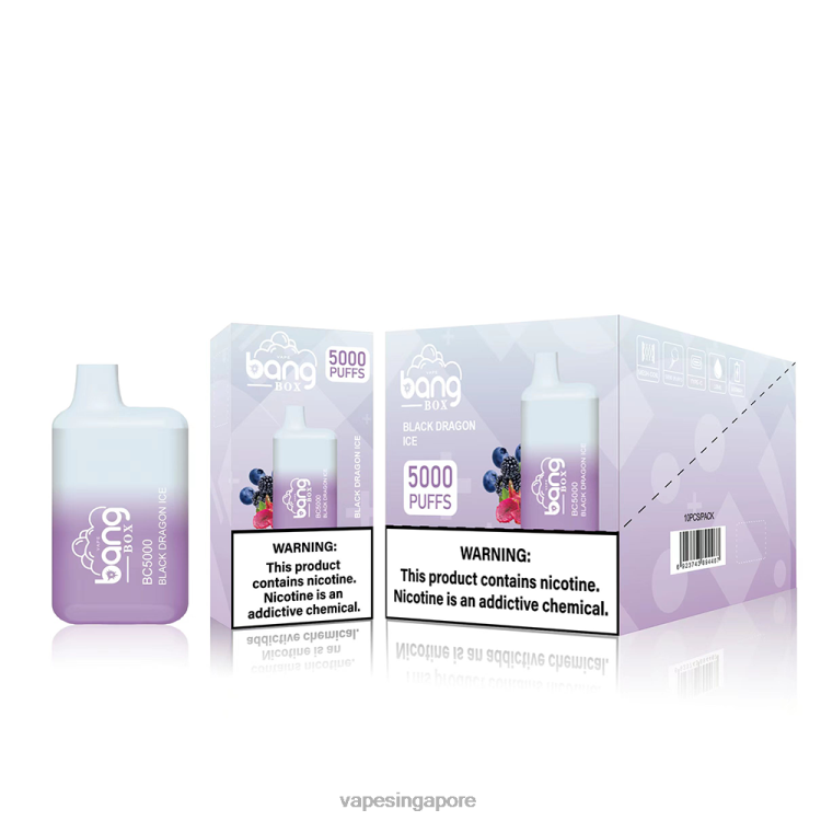 Bang Box BC5000 JL06V87 - Best Disposable Vape Singapore Disposable