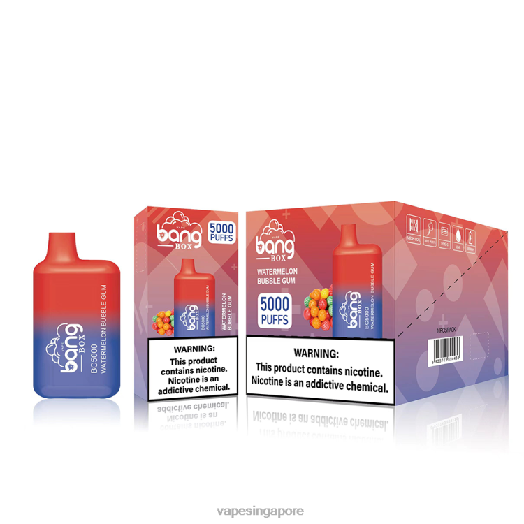 Bang Box BC5000 JL06V87 - Best Disposable Vape Singapore Disposable