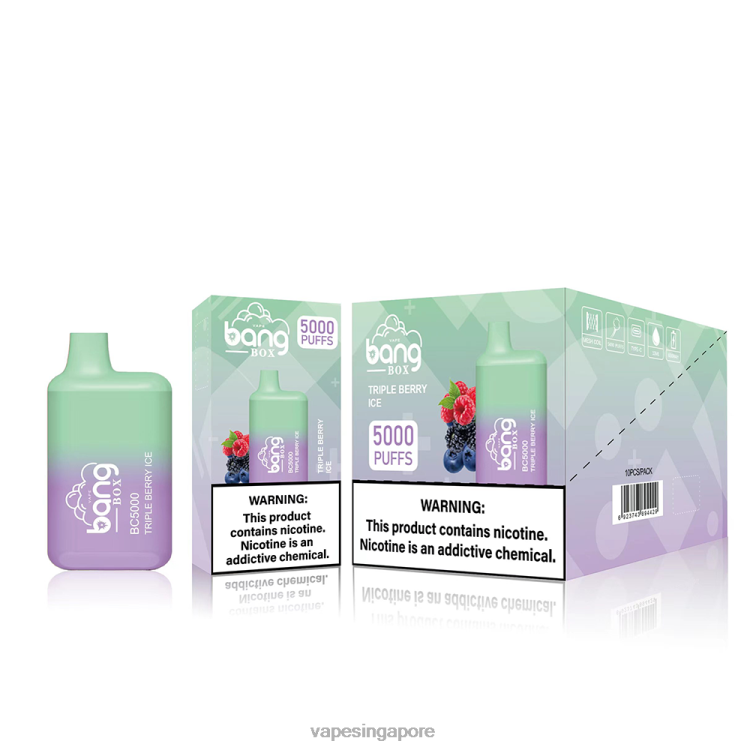 Bang Box BC5000 JL06V87 - Best Disposable Vape Singapore Disposable
