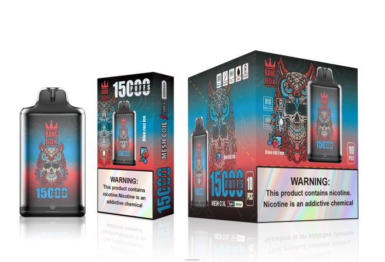 Bang Box S1-15000 Puffs JL06V108 - Vape Wholesale Supplier Blue Razz Ice