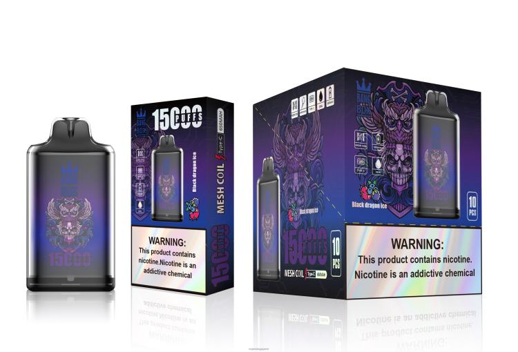 Bang Box S1-15000 Puffs JL06V110 - Vape Singapore Black Dragon Ice
