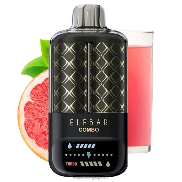 Elf Bar Combo 25000 - LT80N11 Pink Lemonade & Grapefruit Vape Singapore