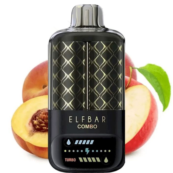 Elf Bar Combo 25000 - LT80N4 Apple & Juicy Peach Disposable E Cigarette Singapore