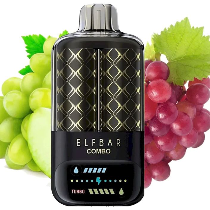 Elf Bar Combo 25000 - LT80N9 Green Grape & Grape Vape Wholesale Supplier