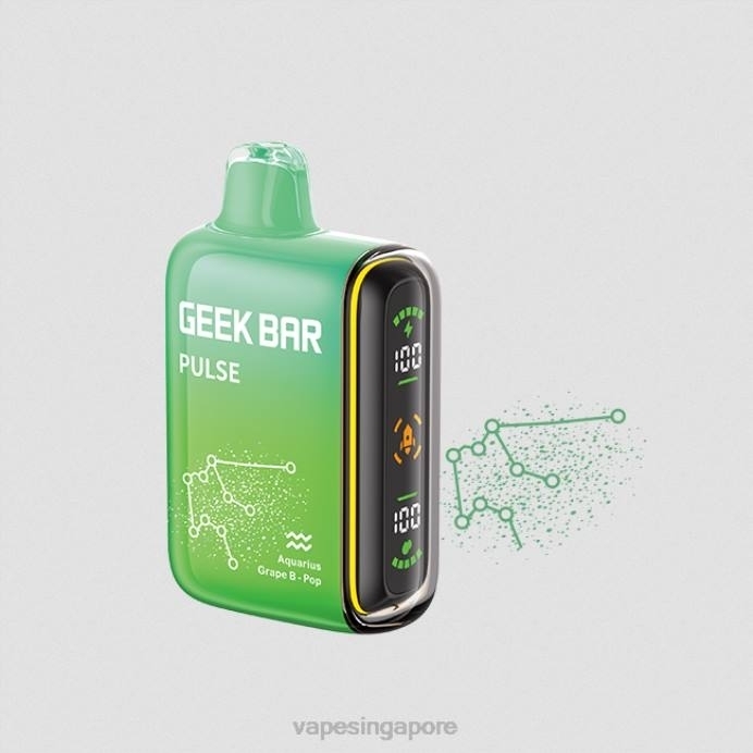 Grape Blow Pop - Vape Wholesale supplier 2PLF71 GEEK BAR Pulse Zodiac Edition 7500 PUFFS/15000 PUFFS