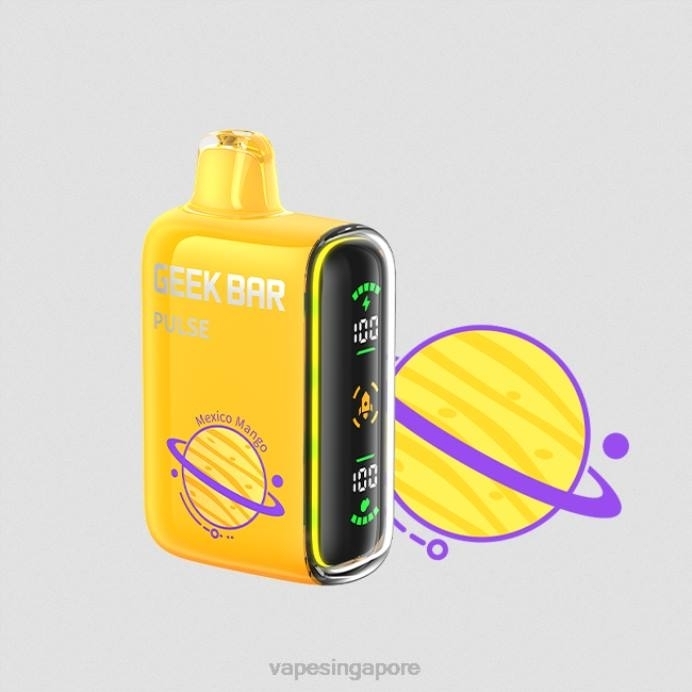 Mexico Mango - disposable e cigarette Singapore 2PLF84 GEEK BAR Pulse Planet Edition 7500 PUFFS/15000 PUFFS