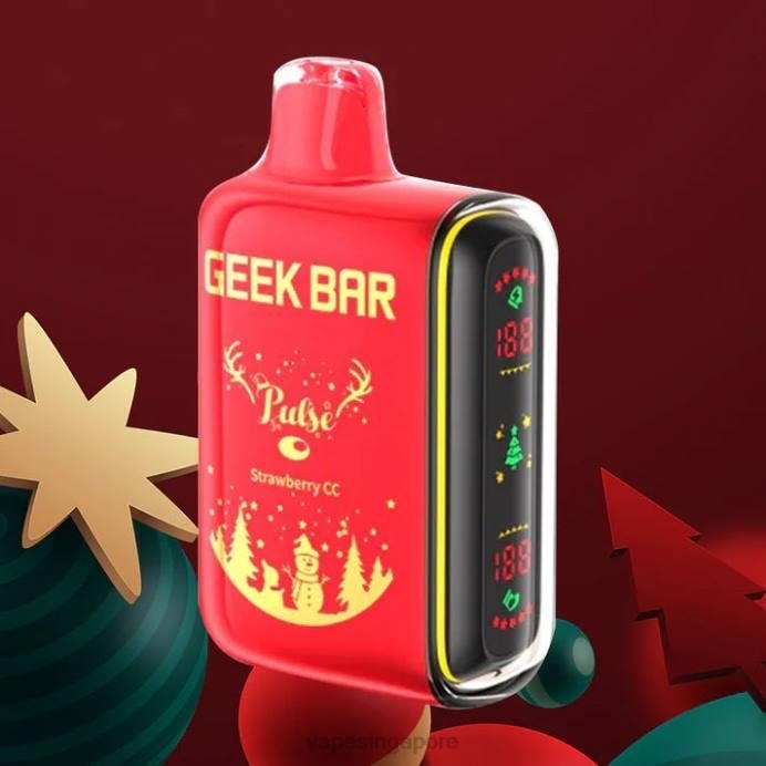 Strawberry Cc - Vape Wholesale prices 2PLF86 GEEK BAR Pulse Holiday Edition 7500 PUFFS/15000 PUFFS