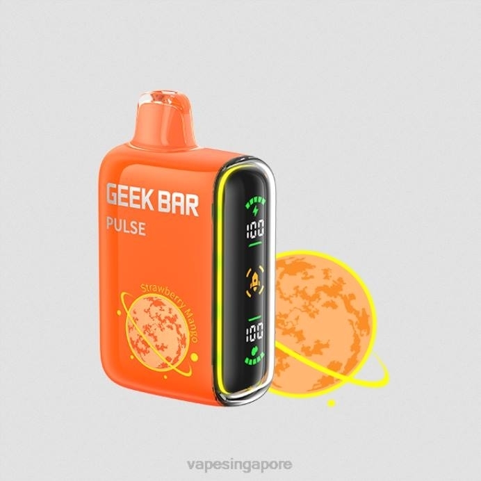 Strawberry Mango - Vape Wholesale supplier 2PLF81 GEEK BAR Pulse Planet Edition 7500 PUFFS/15000 PUFFS