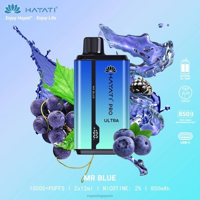 Mr Blue - Vape Wholesale price list 2PLF212 Hayati Pro Ultra