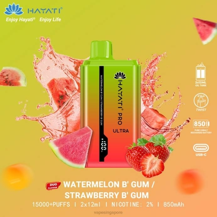 Watermelon Bubblegum/Strawberry Bubblegum