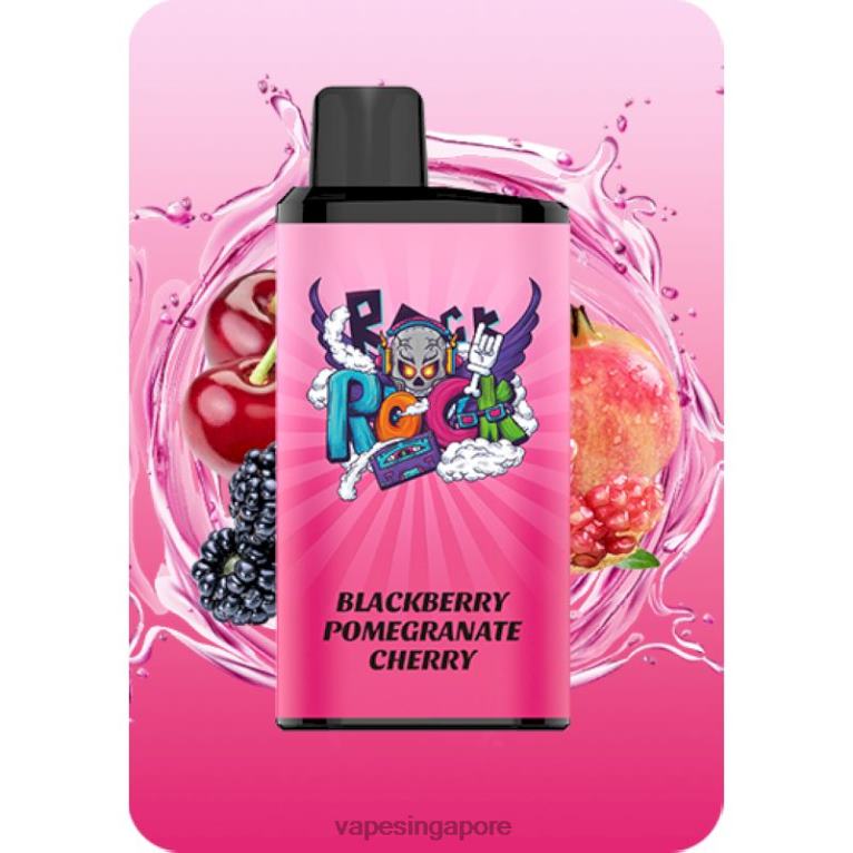 Disposable E Cigarette Singapore DZN6012 | IGET Bar Pro Backberry Pomegranate Cherry