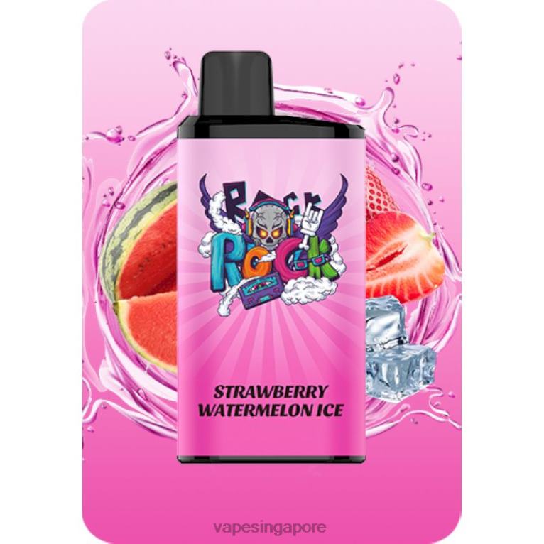 Disposable E Cigarette Singapore DZN604 | IGET Bar Pro Strawberry Watermelon Ice
