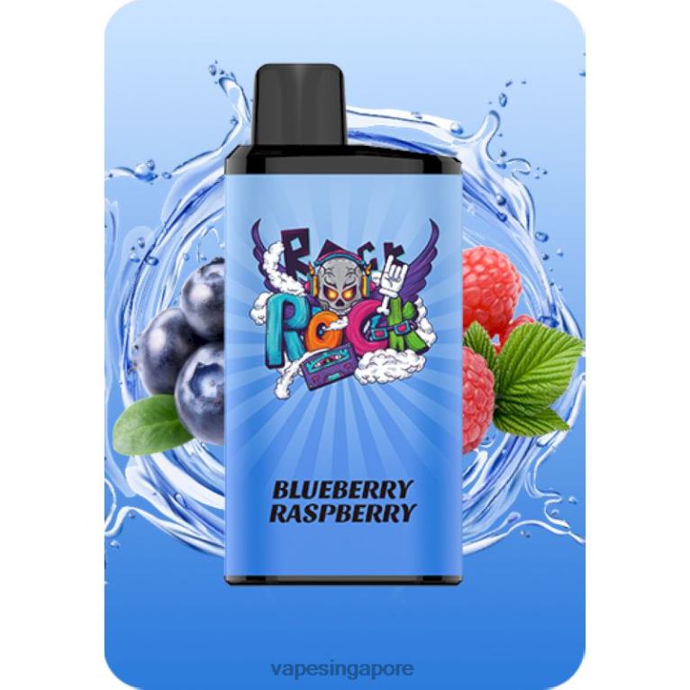 Disposable E Cigarette Singapore DZN608 | IGET Bar Pro Blueberry Raspberry