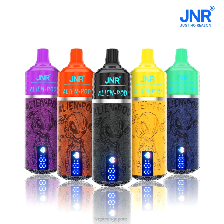 Various Flavors JNR Alien Pod- best disposable Vape Singapore -XXF6F1