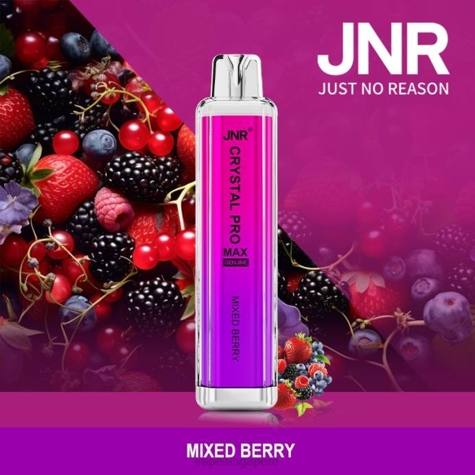 Mixed Berry - disposable Vape Singapore 2PLF738 JNR CRYSTAL PRO MAX
