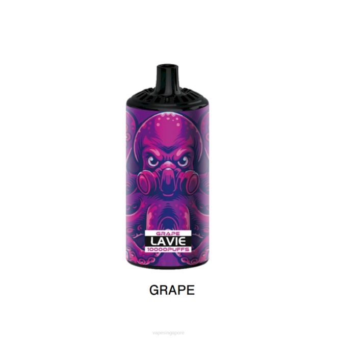 LAVIE BEAST 10000 Puffs 4HB0366 | Best Disposable Vape Singapore Grape