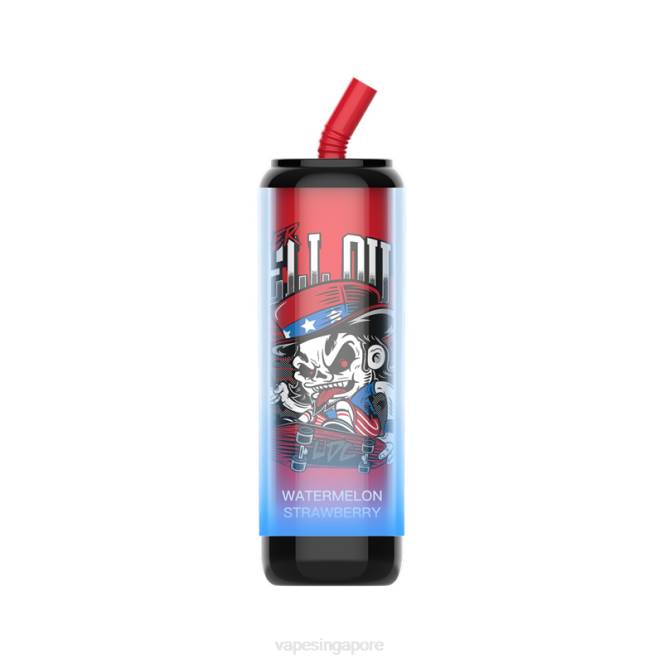 LAVIE Cola Plus 7500 Puffs 4HB0248 | Disposable Vape SG Watermelon Strawberry
