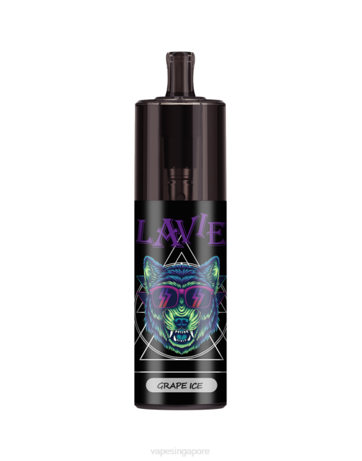 LAVIE COLOUR BAR 10000 Puffs Airflow Control 4HB0331 | Vape Wholesale Prices Grape Ice