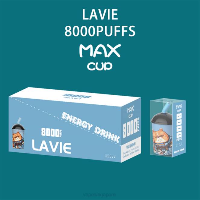 LAVIE Max Cup 8000 Puffs 4HB0259 | Vape Wholesale Prices Energy Drink