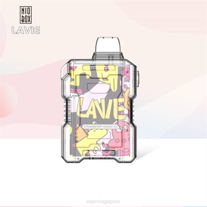 LAVIE NIO BOX 9000 Puffs 4HB0190 | Vape Supplier Singapore Strawberry Mango Ice