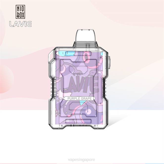 LAVIE NIO BOX 9000 Puffs 4HB0192 | Disposable Vape Singapore Purple Grape